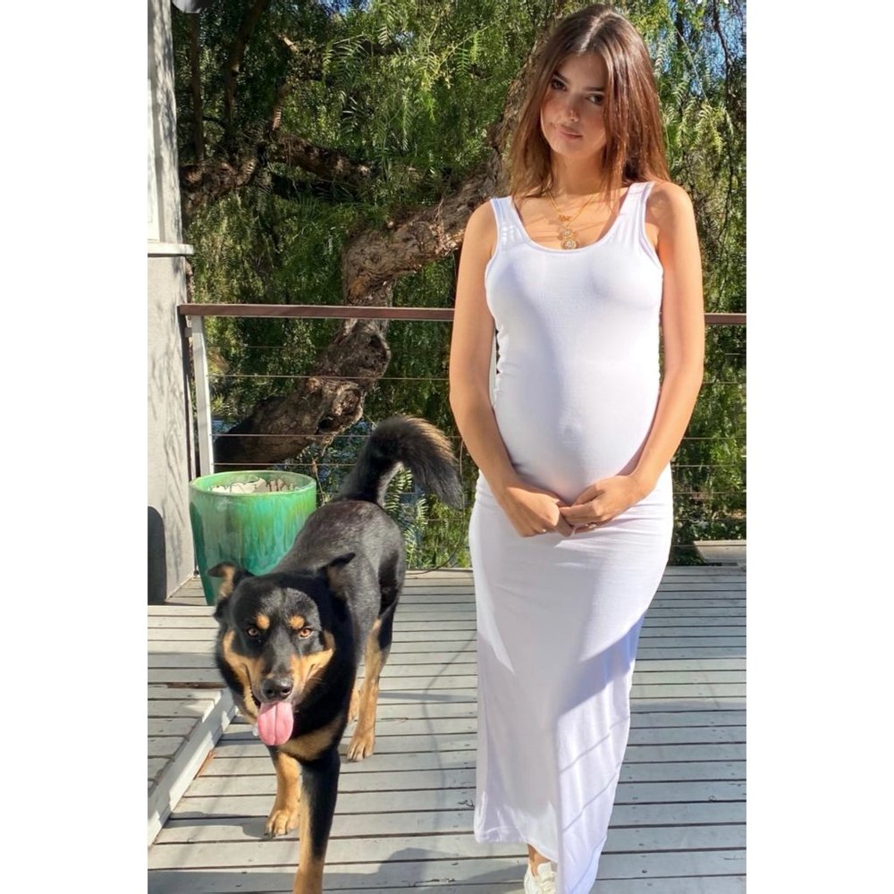 BUMPSUIT Ivory 'The Dress' Maternity Dress